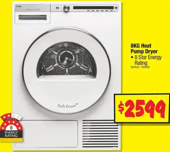 JB Hi-Fi 8KG Heat Pump Dryer offer