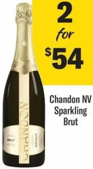 Liquorland Chandon NV Sparkling Brut offer