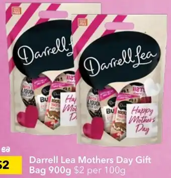 Ritchies Darrell Lea Mothers Day Gift Bag 900g offer