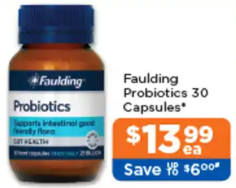 Good Price Pharmacy Faulding Probiotics 30 Capsules offer