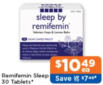 Good Price Pharmacy Remifemin Sleep 30 Tablets offer