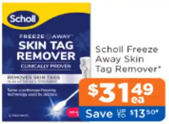 Good Price Pharmacy Scholl Freeze Away Skin Tag Remover offer