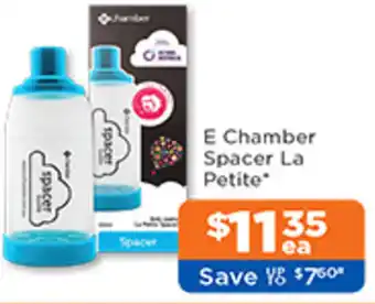 Good Price Pharmacy E Chamber Spacer La Petite offer