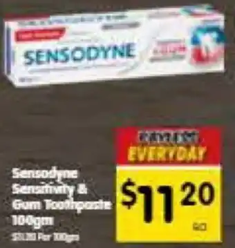 Spar Sensodyne Sensitivity & Gum Toothpaste 100gm offer