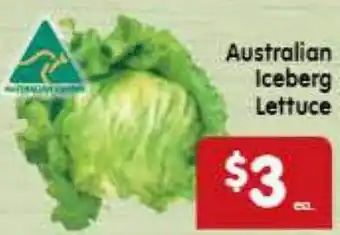 Spar Australian Iceberg Lettuce offer