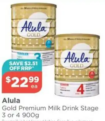 Your Local Pharmacy Gold Premium Milk Drink Stage 3 or 4 900g offer