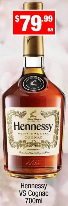 Hennessy VS Cognac 700ml