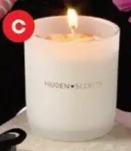 Coles Hidden Secrets Soy Scented Candles offer