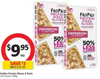 Coles FroPro Protein Slices 2 Pack offer