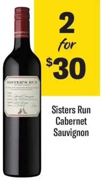 Coles Sisters Run Cabernet Sauvignon offer