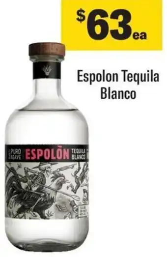 Coles Espolon Tequila Blanco offer