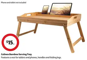 Coles Culinex Bamboo Serving Tray offer