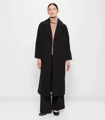 Target Longline Wrap Coat - Preview - Black offer