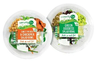 IGA Community Co Sweet Potato & Chickpea or Green Goddess Salad Bowl 200g offer