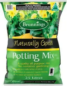 IGA Brunnings Potting Mix, Garden Mulch, Soil or Compost With Added Seaweed 25 Litre offer