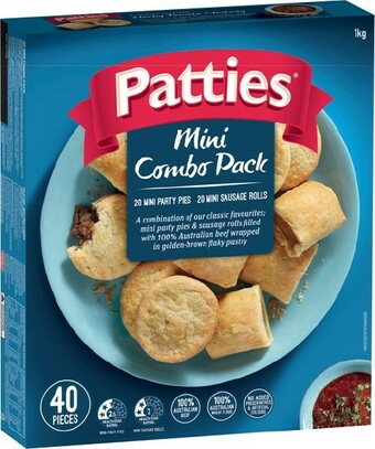 IGA Patties Mini Combo 40 Pack offer