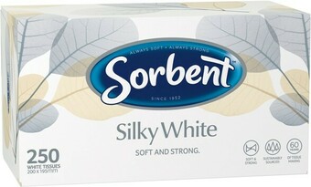IGA Sorbent Silky White Tissues 250 Pack offer