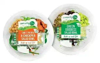 IGA Community Co Sweet Potato & Chickpea or Green Goddess Salad Bowl 200g offer