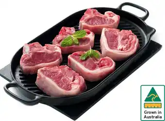 IGA Australian BBQ Lamb Midloin Chops offer