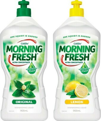 IGA Morning Fresh Dishwashing Liquid 900mL Selected Varieties offer