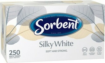 IGA Sorbent Silky White Tissues 250 Pack offer