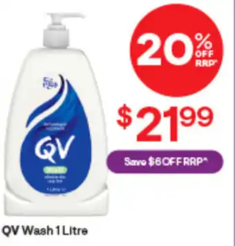 Discount Drug Stores QV Wash 1 Litre offer