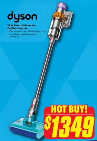 The Good Guys dyson V15s Detect Submarine Cordless Vacuum offer
