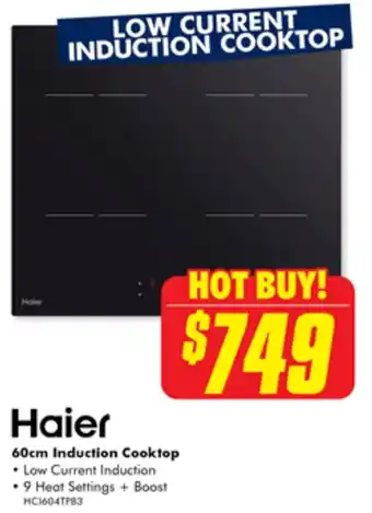 The Good Guys Haier 60cm Induction Cooktop offer