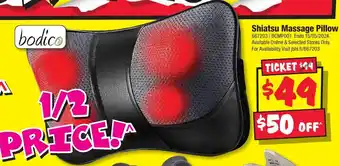 JB Hi-Fi Shiatsu Massage Pillow offer