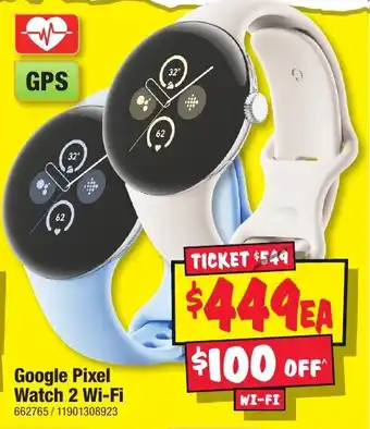 JB Hi-Fi Google Pixel Watch 2 Wi-Fi offer