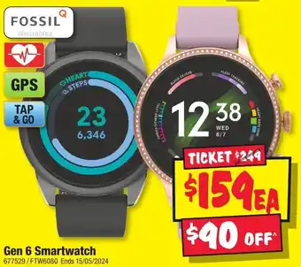 JB Hi-Fi Gen 6 Smartwatch offer