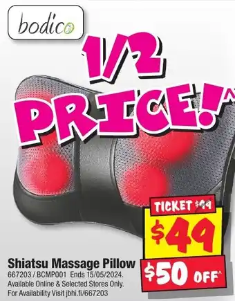 Shiatsu Massage Pillow