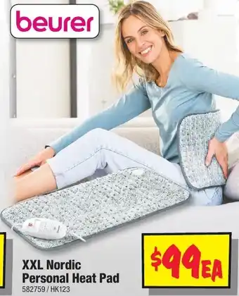 JB Hi-Fi XXL Nordic Personal Heat Pad offer