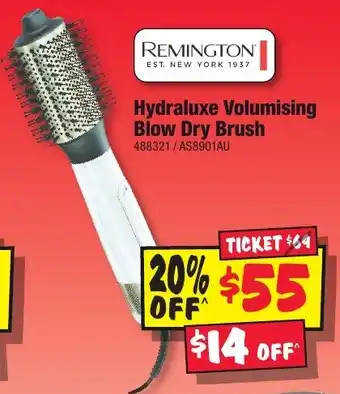 JB Hi-Fi REMINGTON Hydraluxe Volumising Blow Dry Brush offer