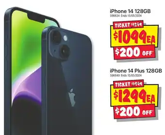 JB Hi-Fi iPhone 14 128GB offer
