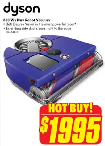 The Good Guys dyson 360 Vis Nav Robot Vacuum offer