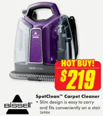 The Good Guys SpotClean Carpet Cleaner offer