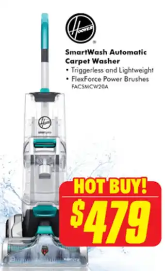 The Good Guys SmartWash Automatic Carpet Washer offer