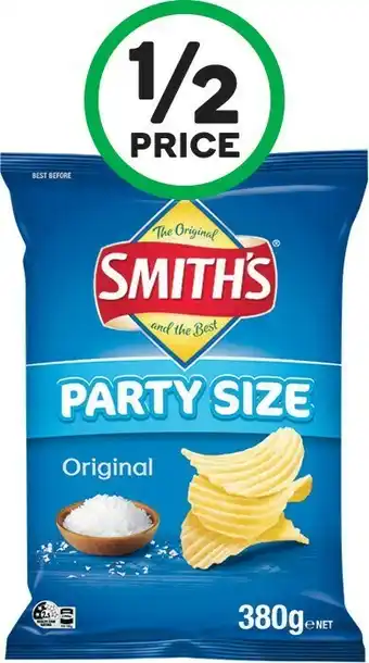 Woolworths Smith’s or Doritos Big Bags 380g offer
