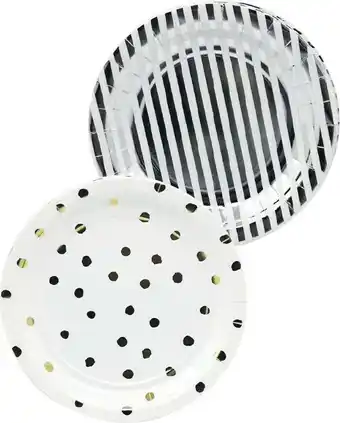 Woolworths Armada Gold/ Silver Decorated Paper Plates Pk 10 offer