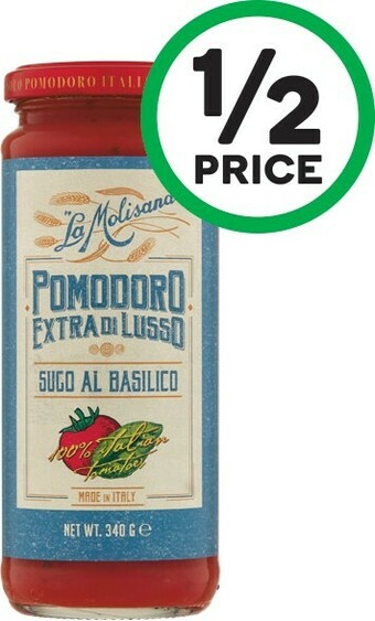 Woolworths La Molisana Pasta Sauce 340g offer