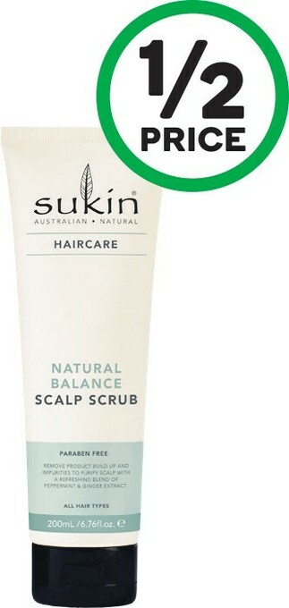 Sukin Natural Balance Scalp Scrub 200ml