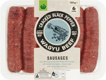 Woolworths Woolworths Premium Butcher Style Sausage Varieties 500g offer