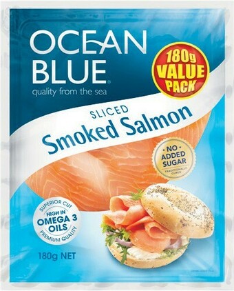 Woolworths Ocean Blue Smoked Salmon 180g offer