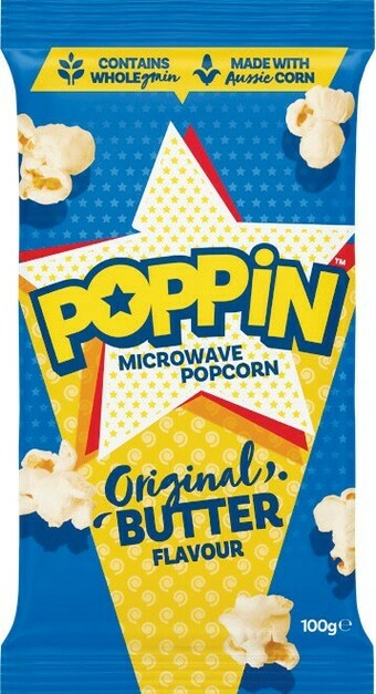 Woolworths Poppin Microwave Popcorn 85-100g offer