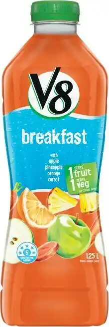 Woolworths V8 Juice Varieties 1.25 Litre offer