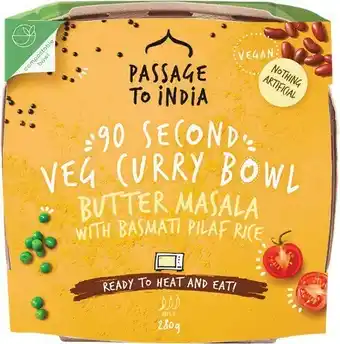 Woolworths Passage to India Ready to Eat Meals 280g offer