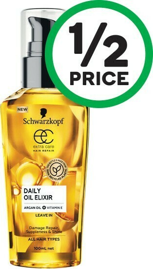 Woolworths Schwarzkopf Extra Care Daily Oil Elixir 100ml offer