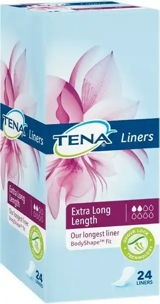 Woolworths Tena Continence Liners Pk 24 or 30 offer