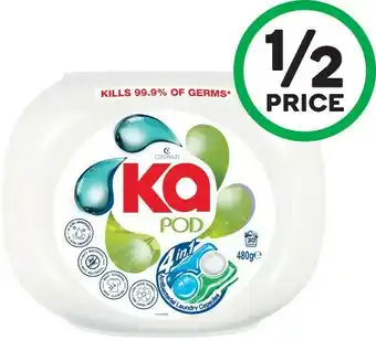 Woolworths Ka Antibacterial or Anti Dust Mite Laundry Capsules Pk 30 offer